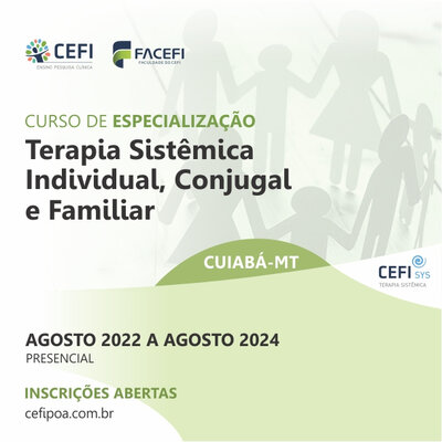 Individual, conjugal and family systemic therapy - Cuiabá