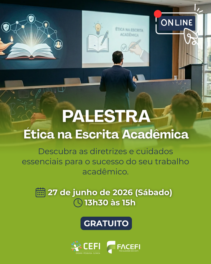 Palestra: Ética na Escrita Acadêmica