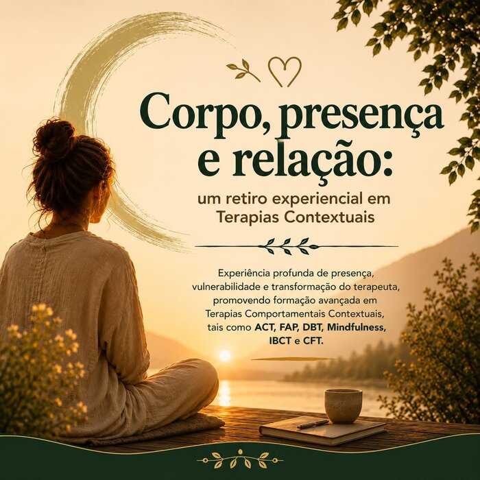Corpo, presença e relação: um retiro experiencial em Terapias Contextuais