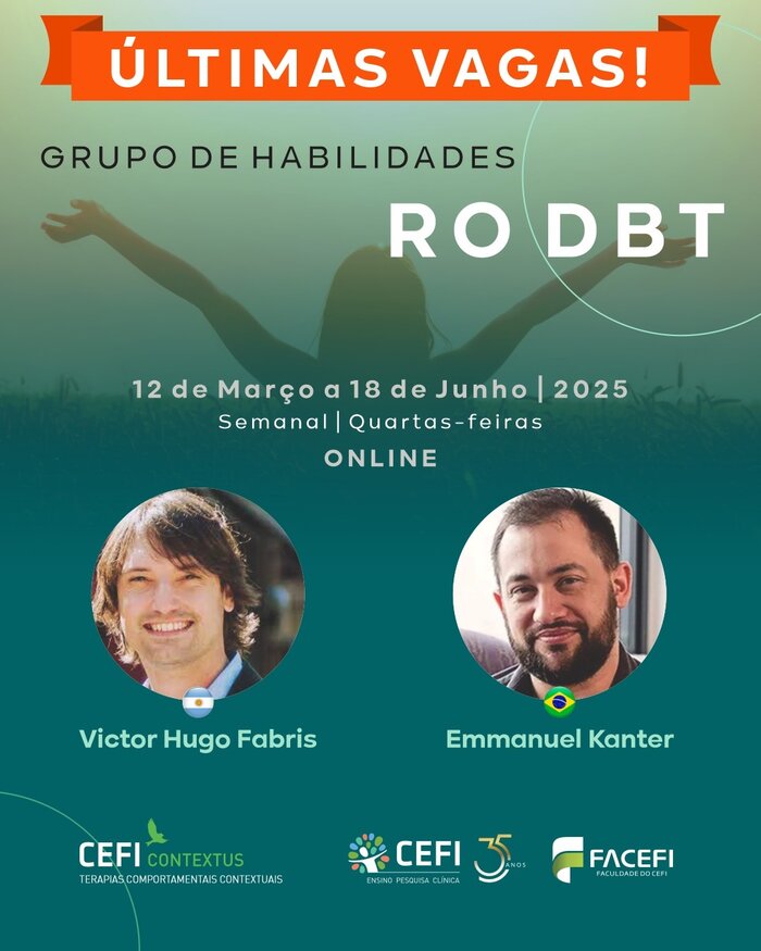 Treino de Habilidades em RO-DBT